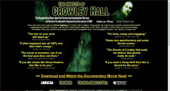 Desktop Screenshot of crowleyhallghosts.com