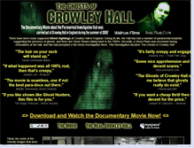 Tablet Screenshot of crowleyhallghosts.com